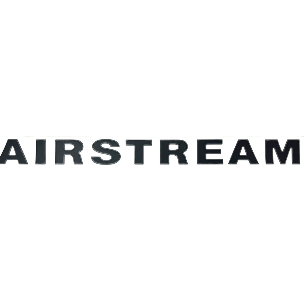 Airstream Black Logo Decal | Part # 386150, 386151