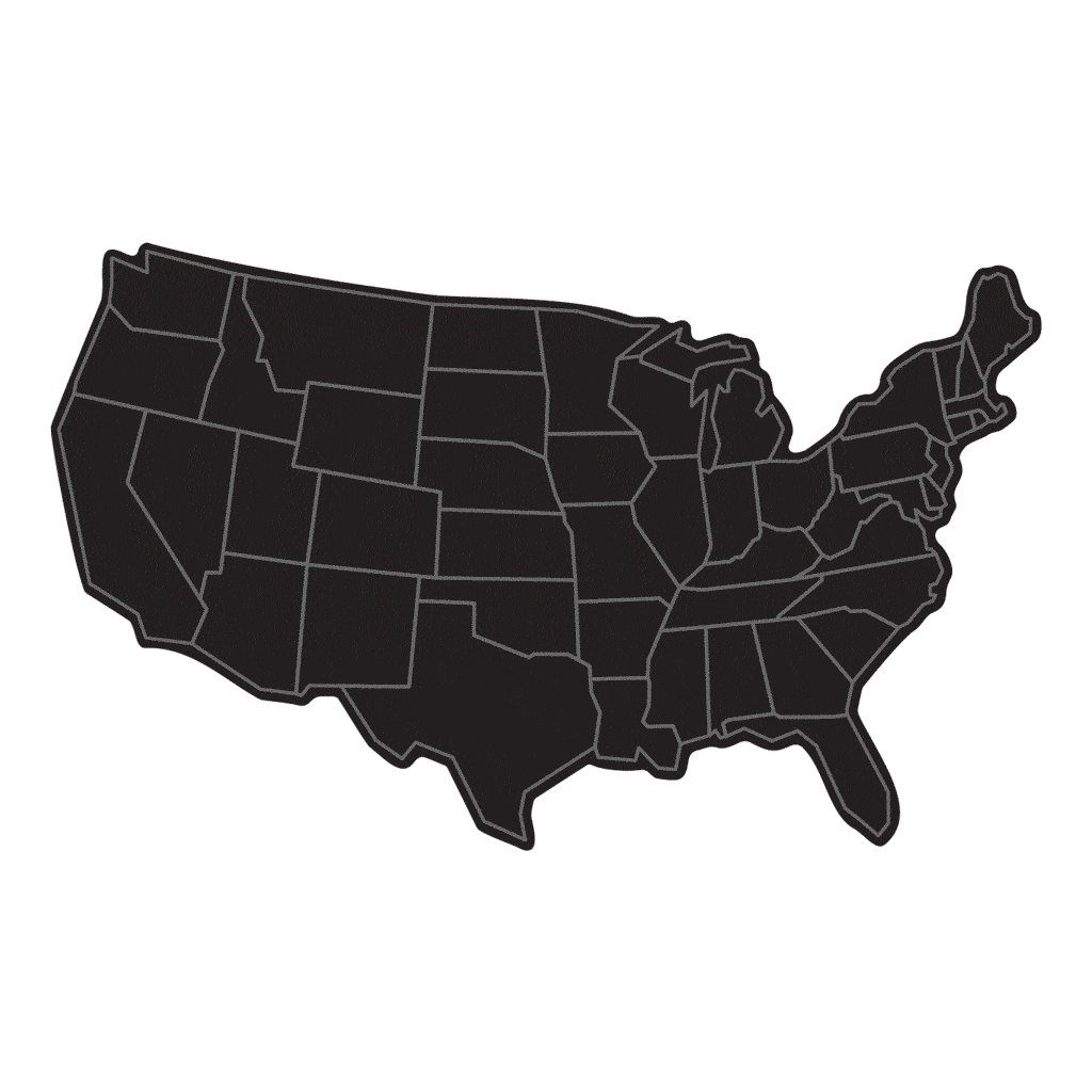 Airstream USA Adventure Map