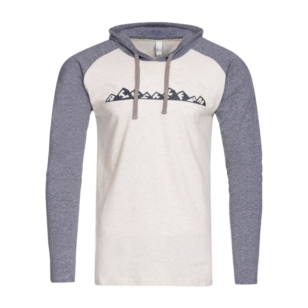 Airstream Horizons Mountain Colorblock Long Sleeve Hooded T-Shirt