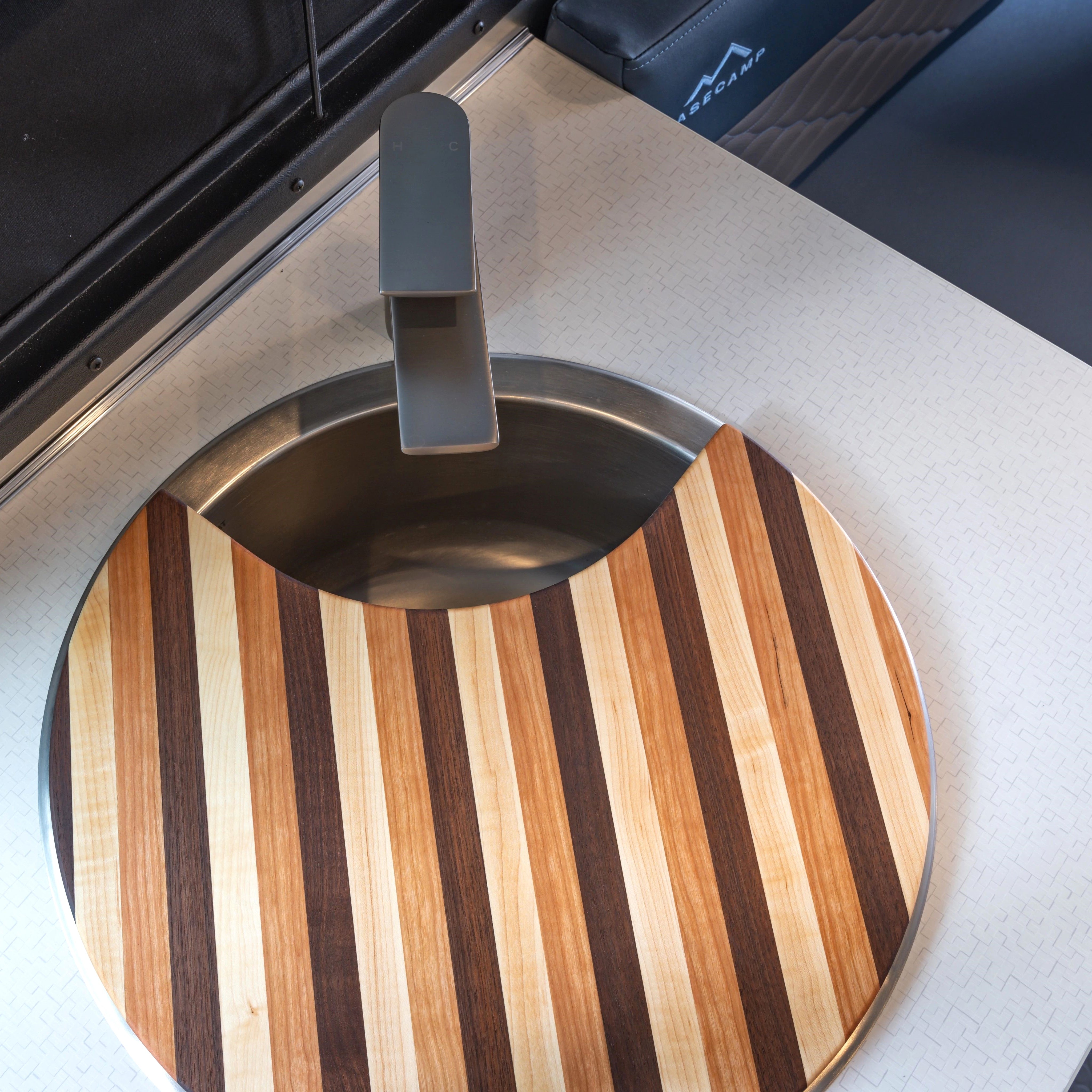 Airstream Custom Sink Cutting Boards for Frank Lloyd Wright Limited Edition Travel Trailers