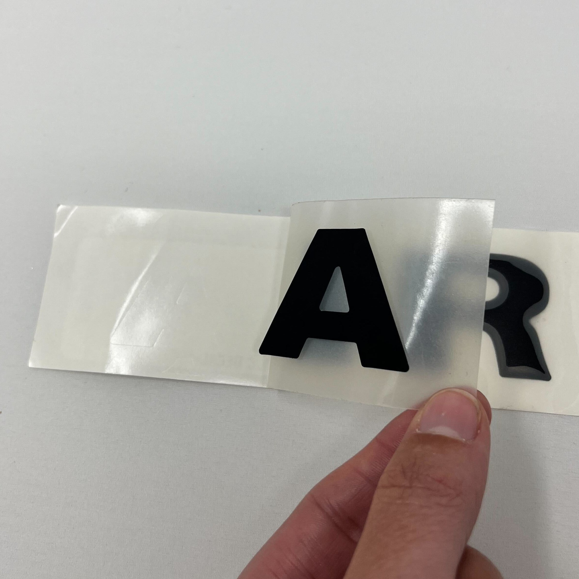 Airstream Black Logo Decal | Part # 386150, 386151