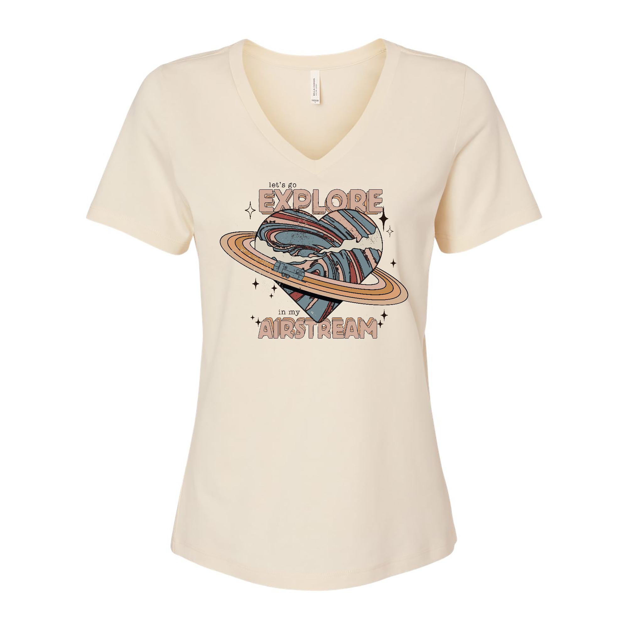 Airstream Let's Go Explore Women's T-Shirt