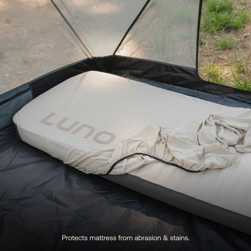 Air + Foam Pro Camping Mattress Fitted Sheet by Luno