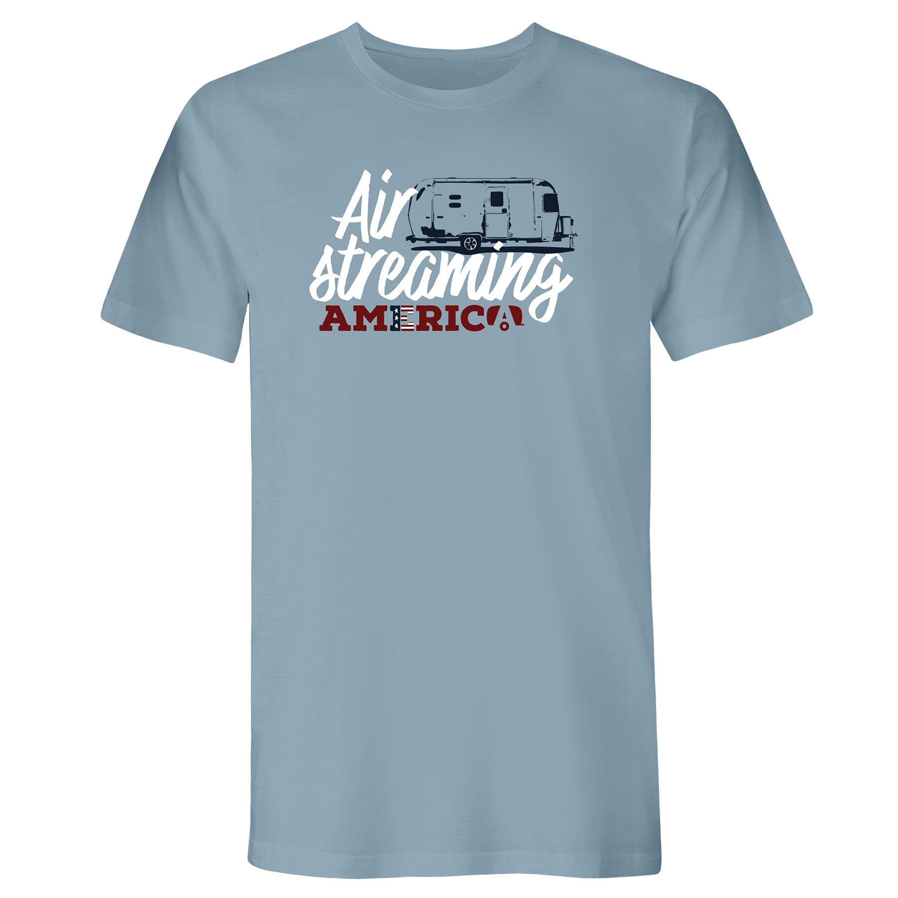 AirStreaming America Travel Trailer T-Shirt