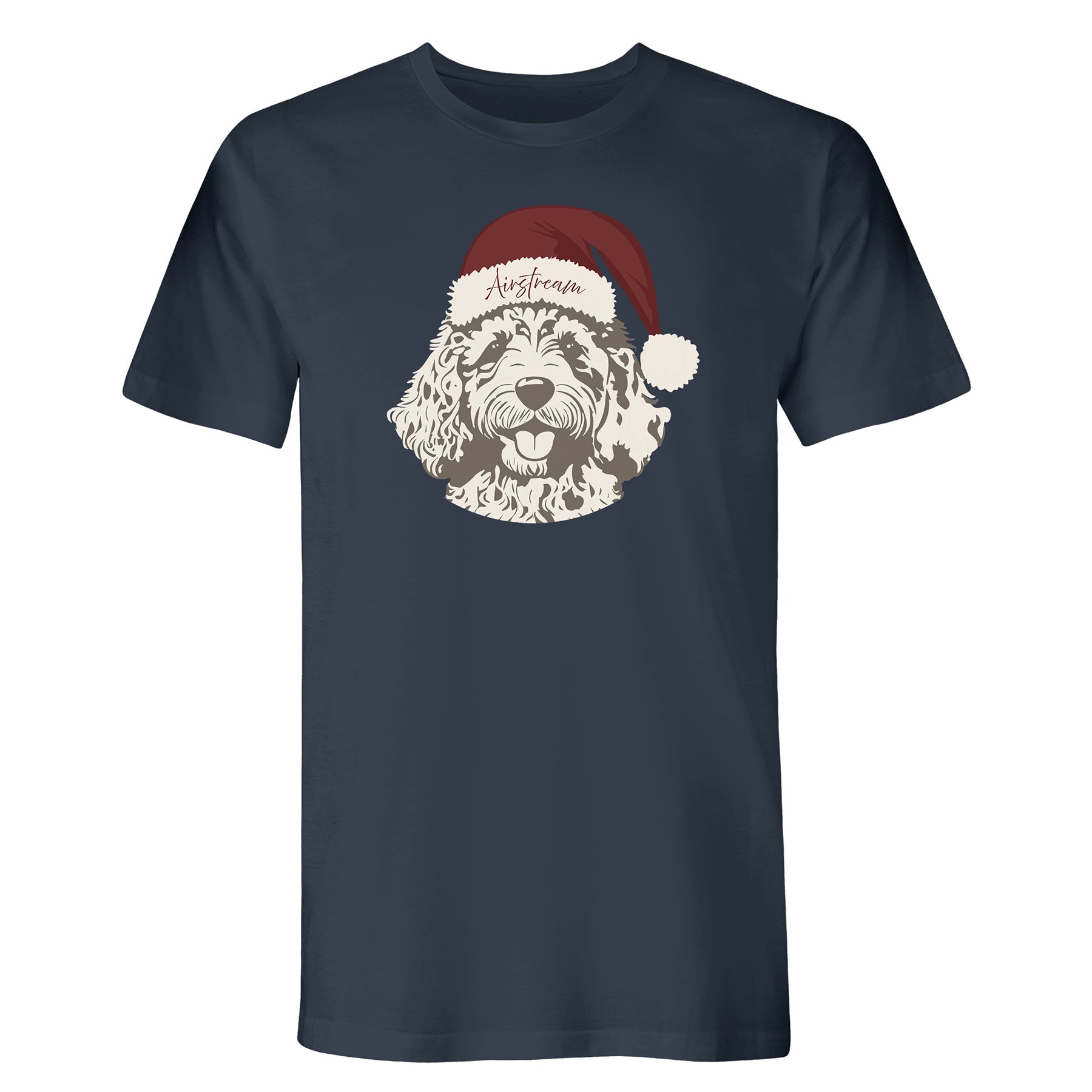 Airstream Christmas Dog T-shirt