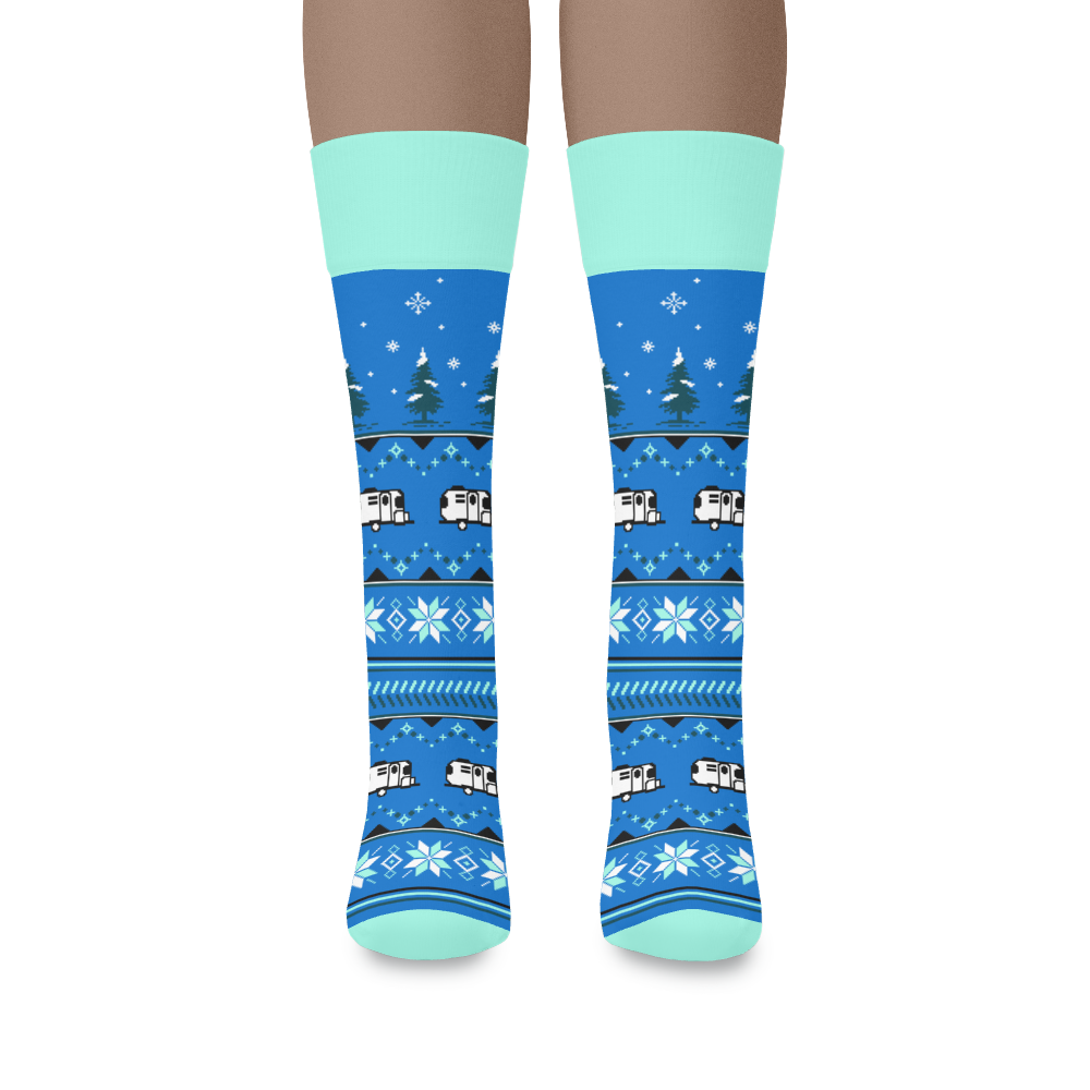 Airstream Winter Wonderland Socks