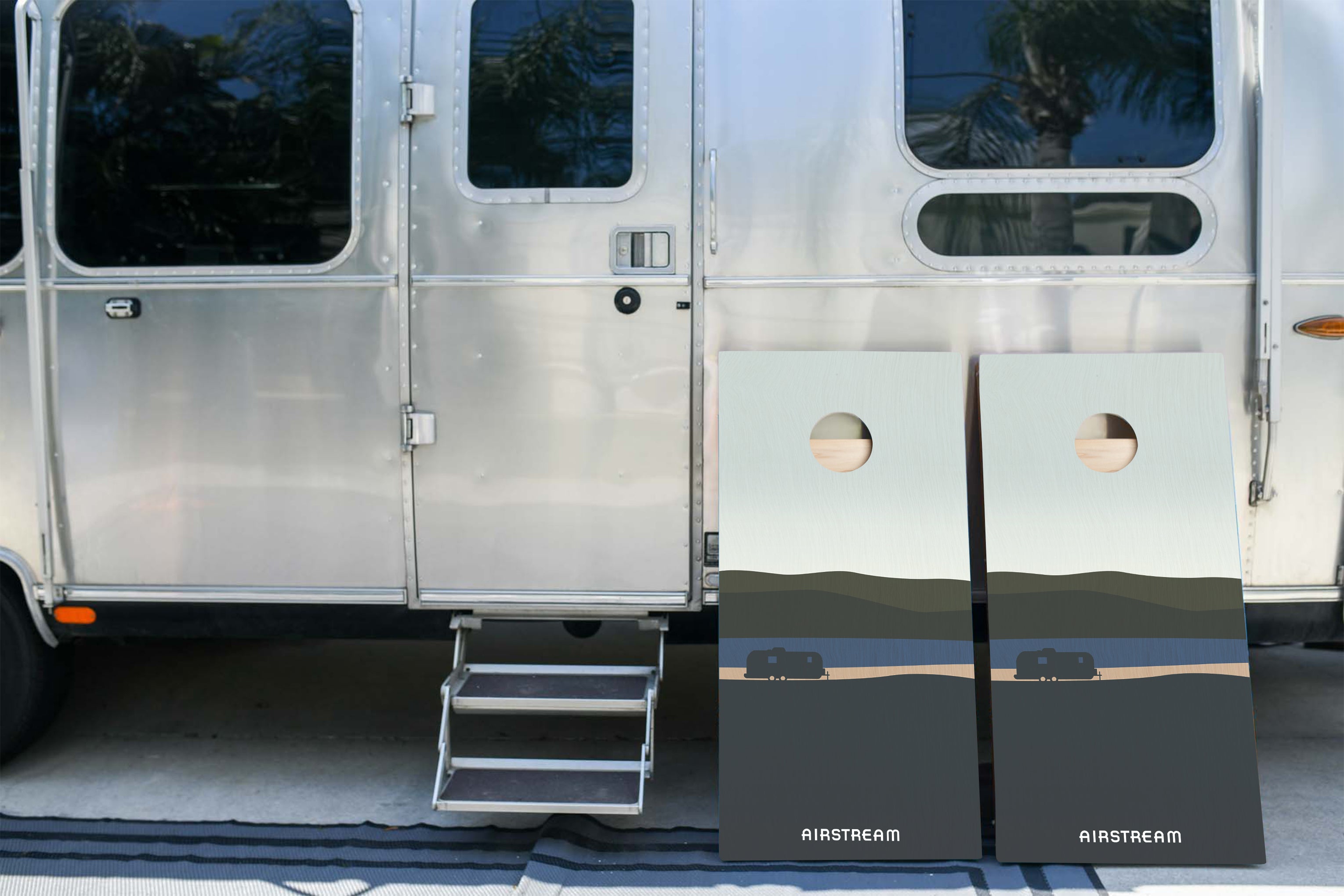 Airstream ACA 2 x 4 Star Cornhole Boards