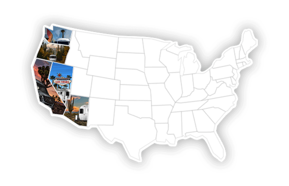 Airstream USA Adventure Map