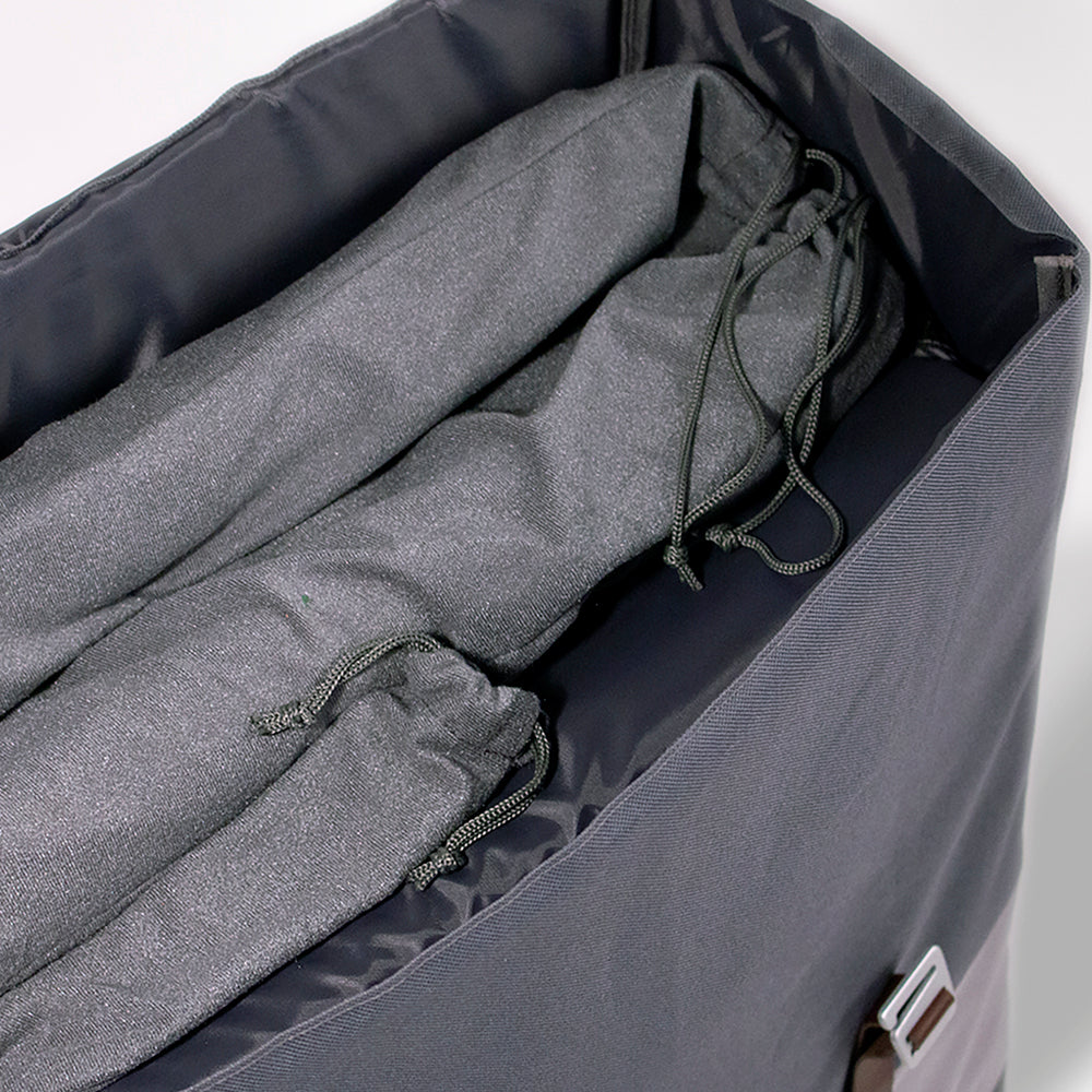 Grey Elakai Social Pong Carrying Bag Top View