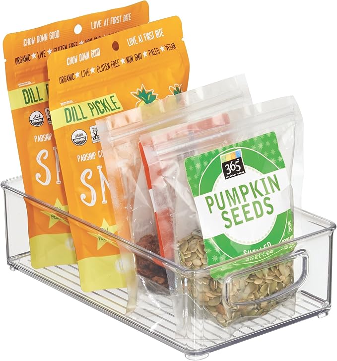 Stackable Storage Bin, 10 x 6 x 3