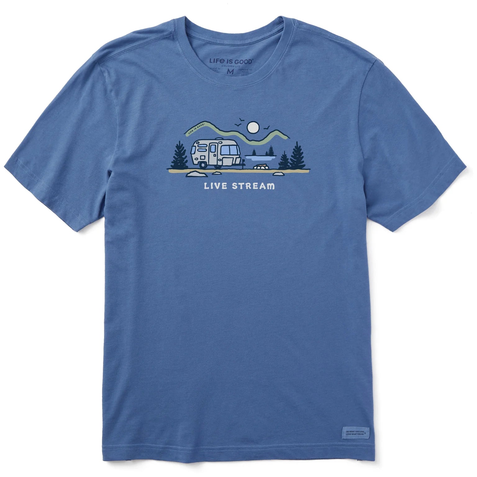 Airstream Live Stream Crusher T-Shirt by Life is Good®