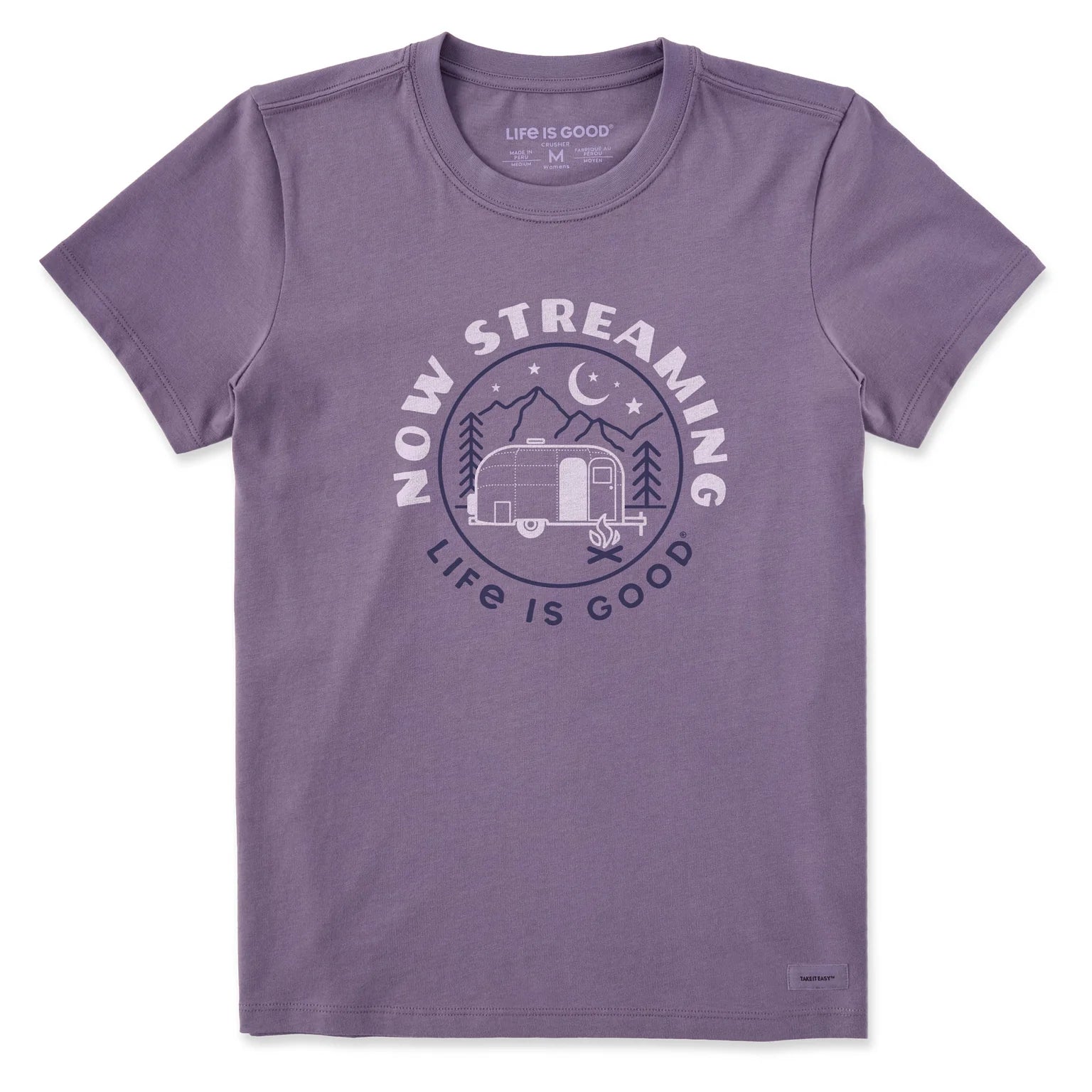 Airstream Now Streaming Crusher Women's T-Shirt by Life is Good®