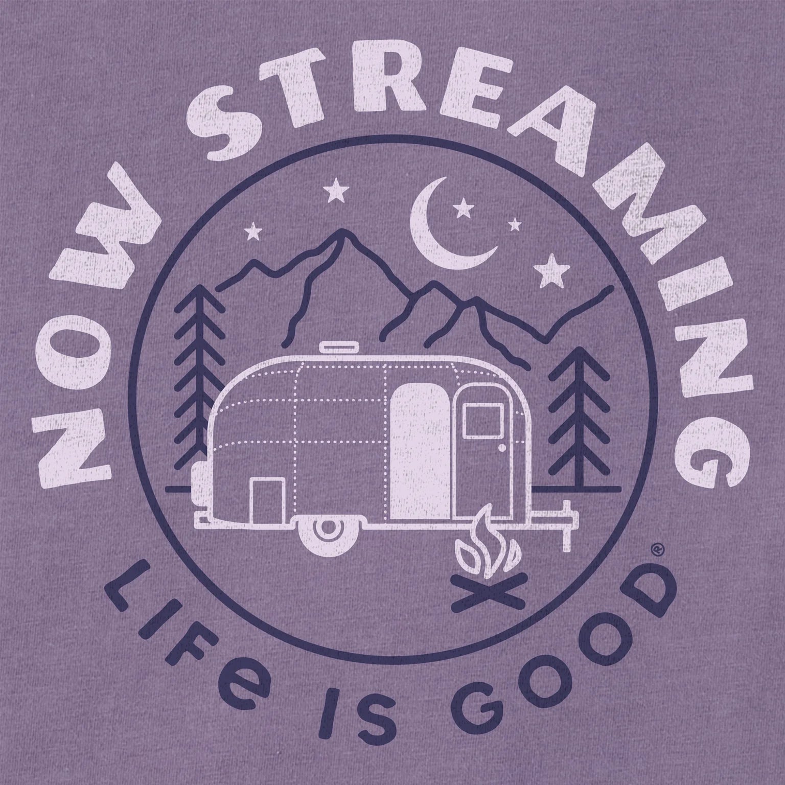 Airstream Now Streaming Crusher Women's T-Shirt by Life is Good®