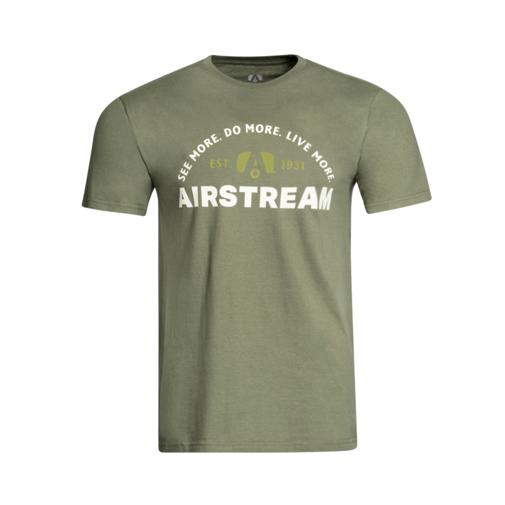 Airstream See More. Do More. Live More. Tonal T-Shirt