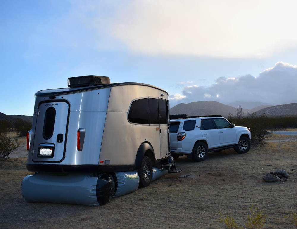 Airstream Inflatable Skirt Kits for Basecamp by Airskirts