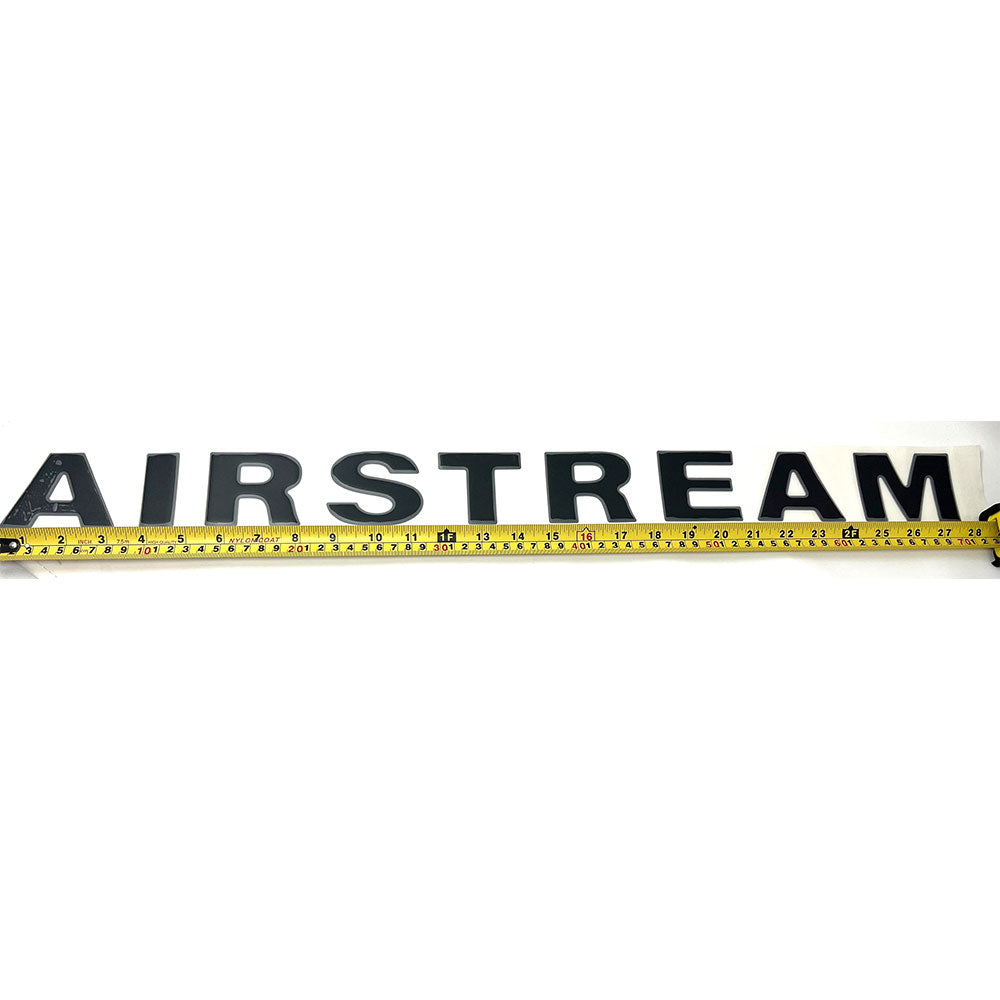 Airstream Black Logo Decal | Part # 386150, 386151