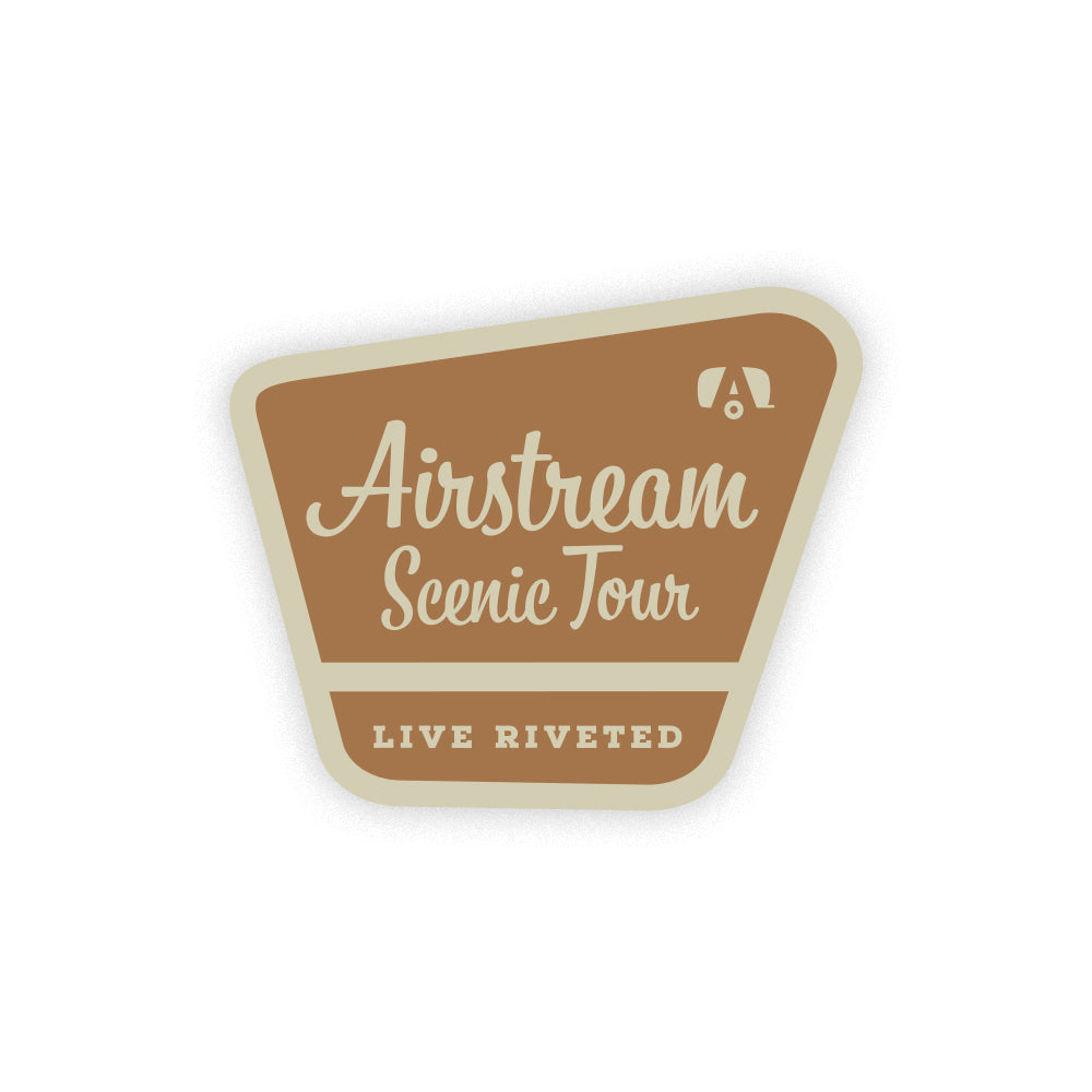 Airstream Scenic Tour Sticker
