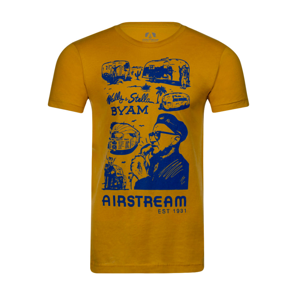 Airstream Wally Byam Mural T-Shirt