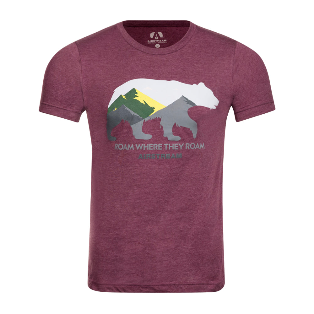 Airstream Roam Where They Roam Bear T-Shirt