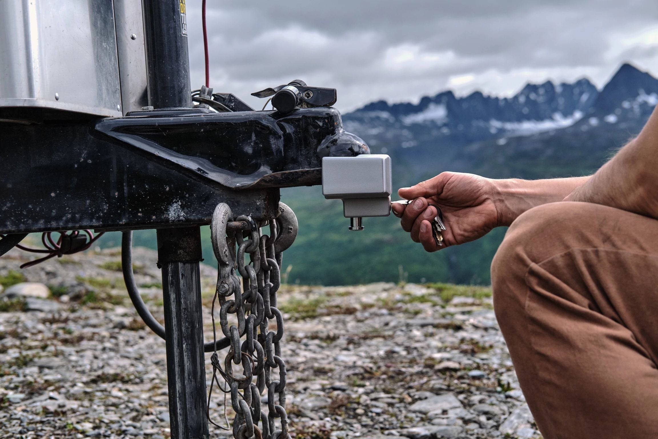 Airstream Anti-Theft Hitch and Trailer Lock Kit