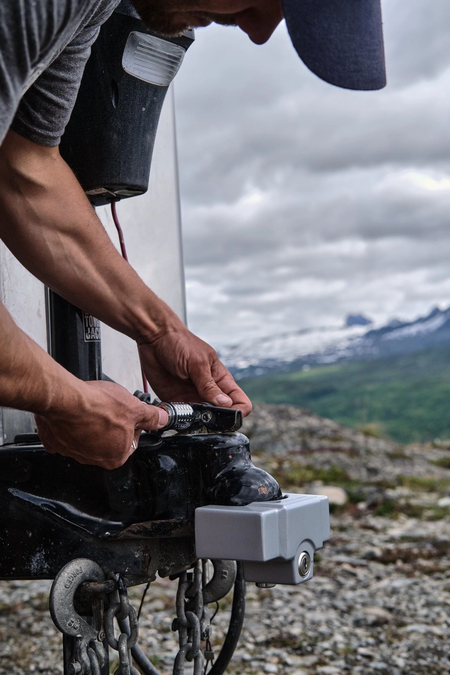 Airstream Anti-Theft Hitch and Trailer Lock Kit