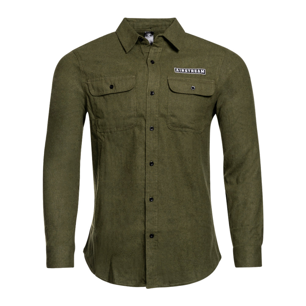 Airstream Solid Flannel Long Sleeve Shirt