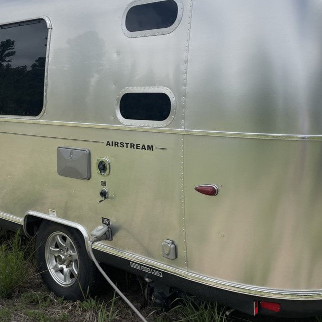 Airstream Black Logo Decal | Part # 386150, 386151