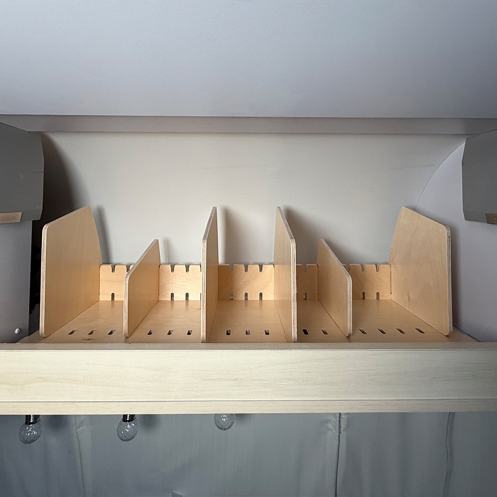 Airstream Roof Locker Organization by Airworthy Equipment Company