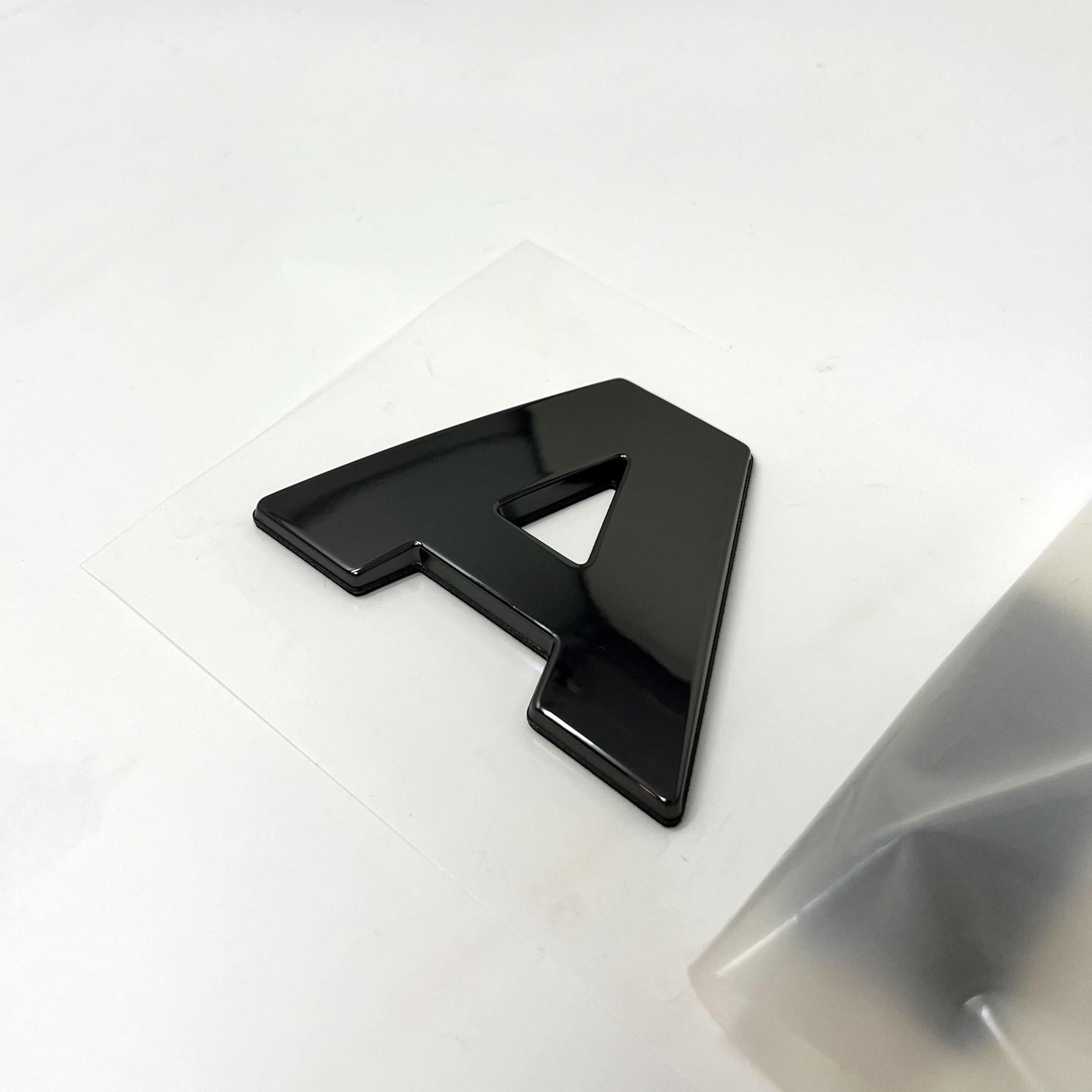 Airstream Logo Decal Black Chrome | Part # 386272, 386205-01