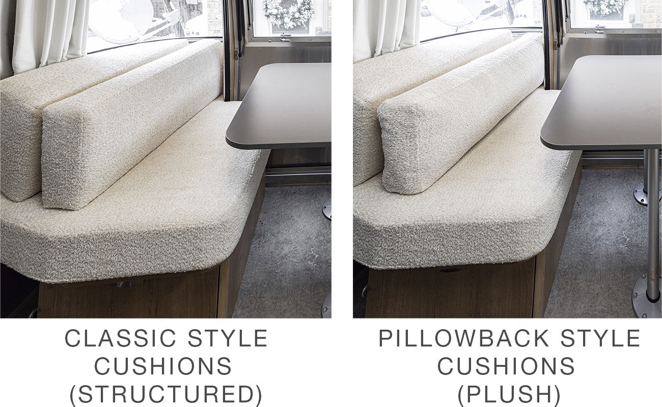 Airstream Custom Replacement Cushions for Pendleton Travel Trailers