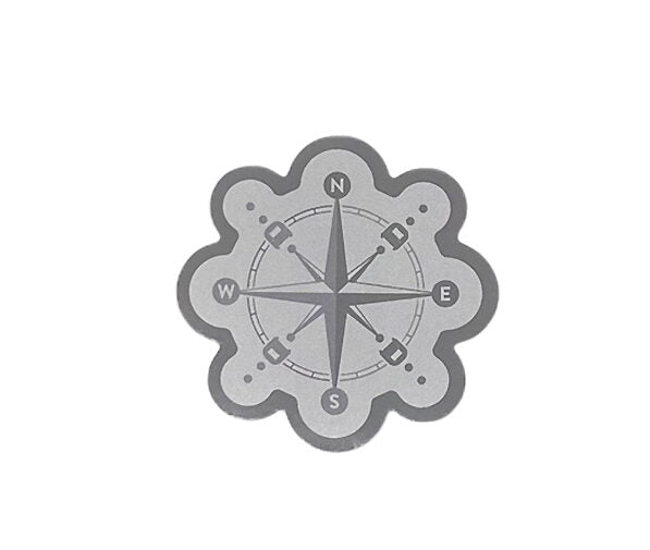 Compass Sticker