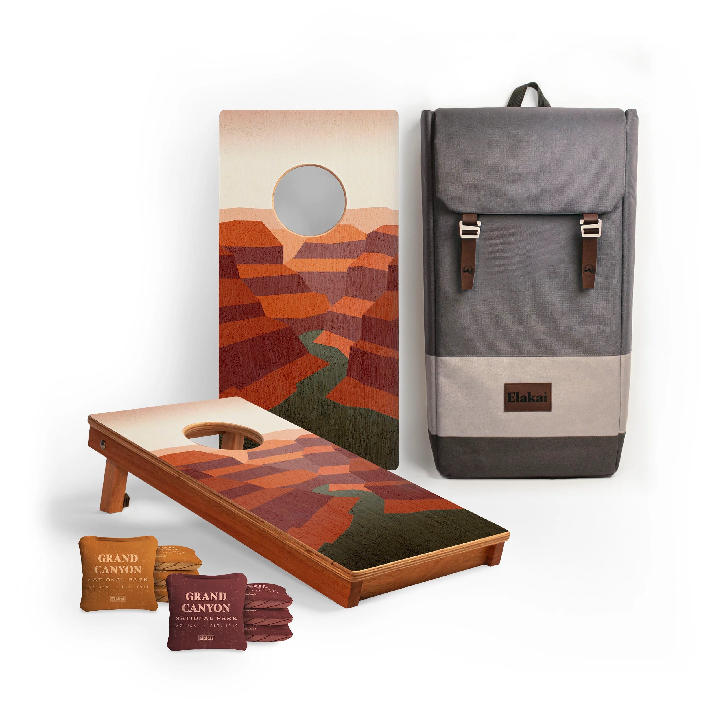 National Parks Travel Size Cornhole Boards by Elakai