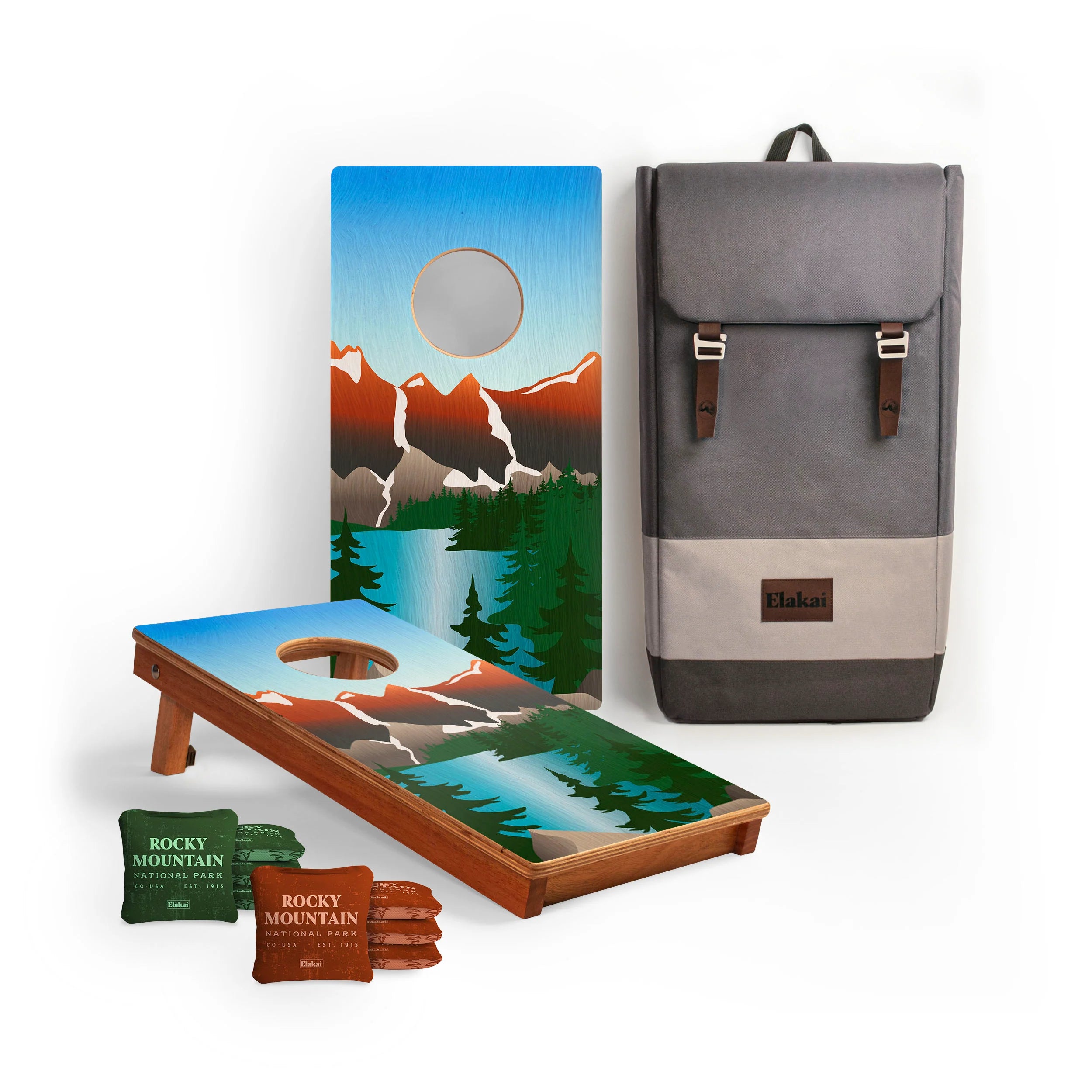 National Parks Travel Size Cornhole Boards by Elakai