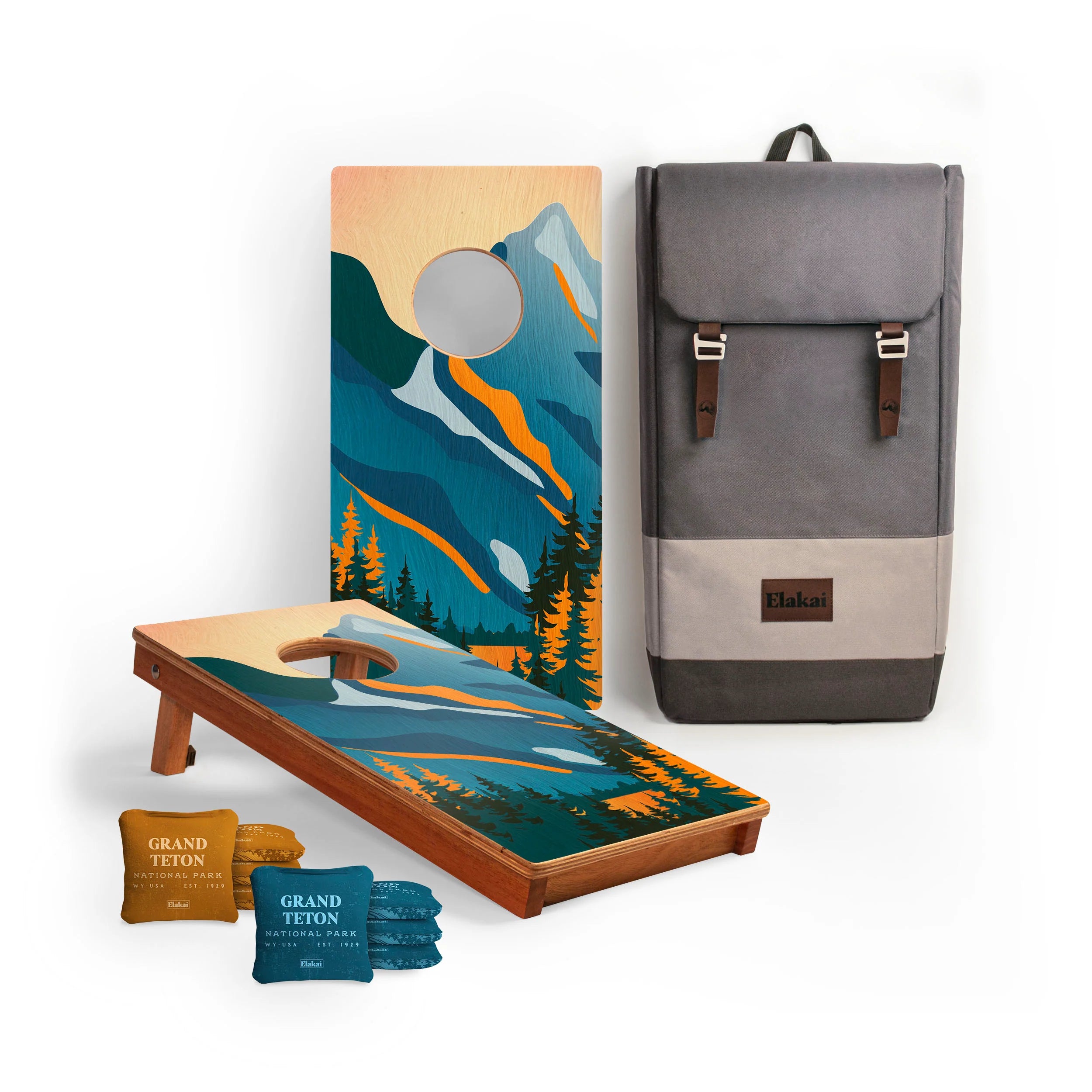 National Parks Travel Size Cornhole Boards by Elakai