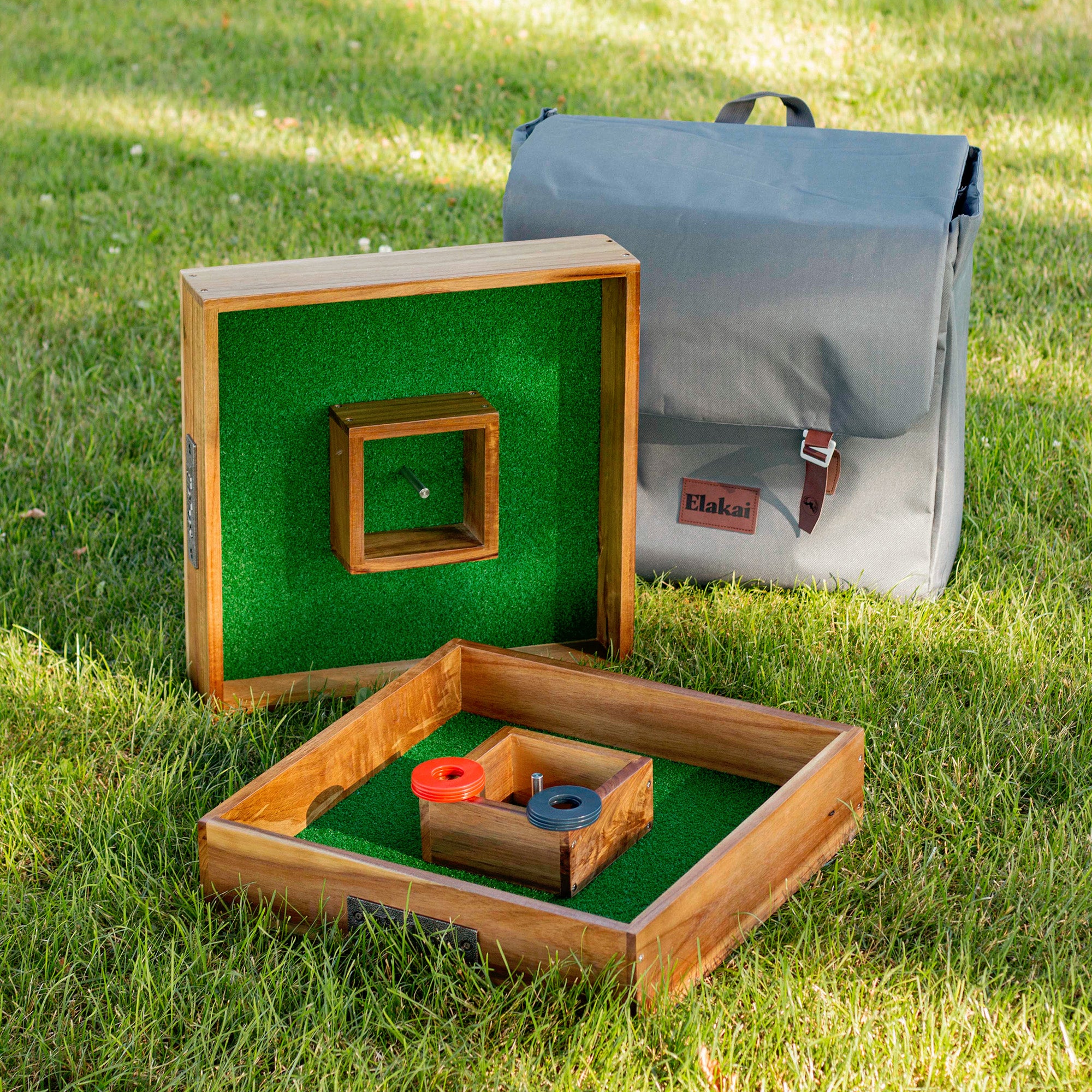 Elakai Washer Toss Game With Carrying Bag