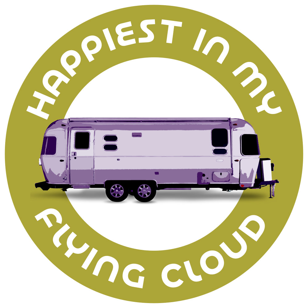 Happiest in My Airstream Stickers