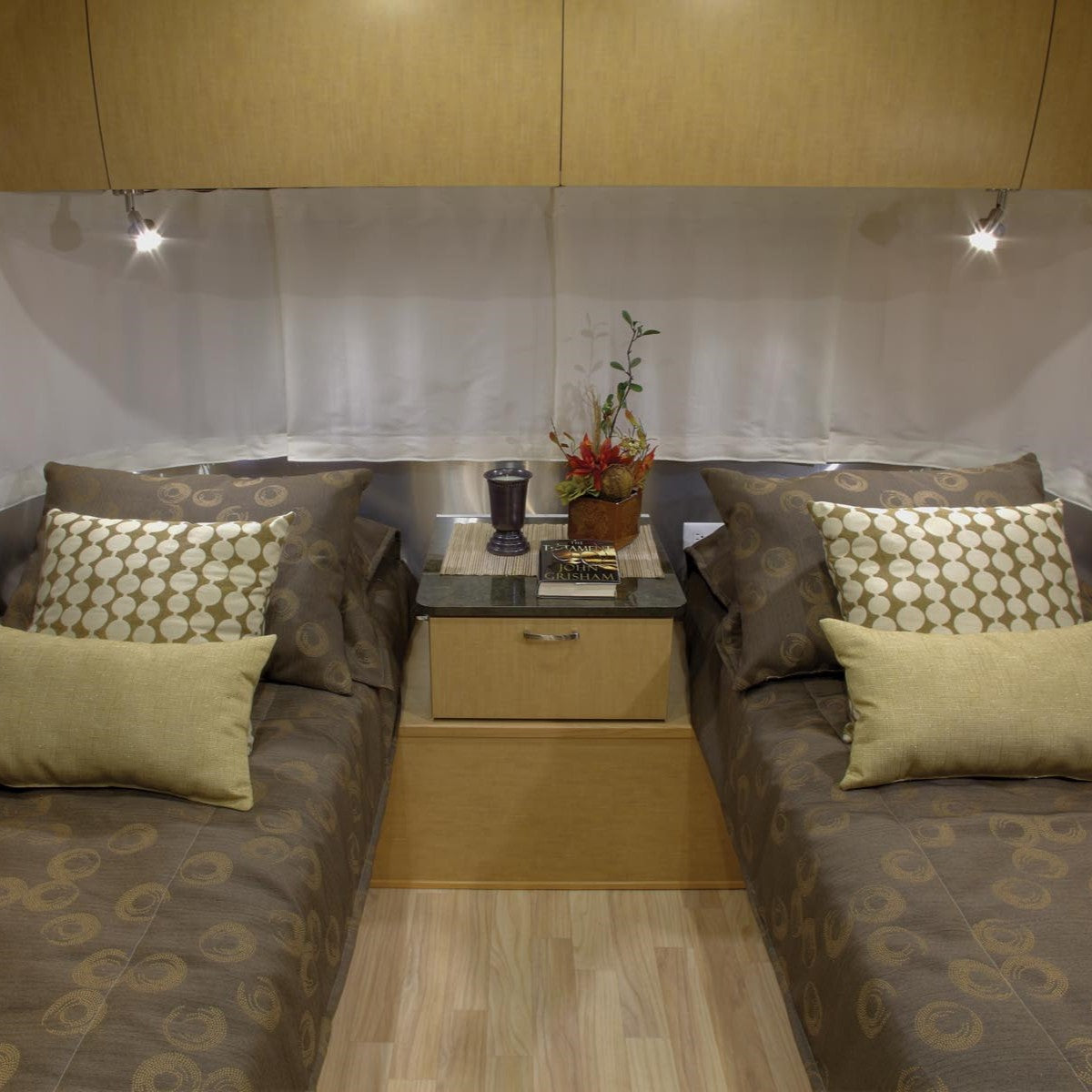 Airstream Solid Custom Curtains for 2009-2020 Flying Cloud Travel Trailers