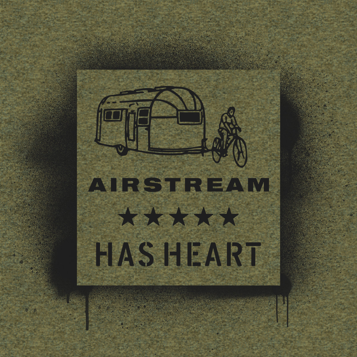 HAS HEART STENCIL LOGO CU