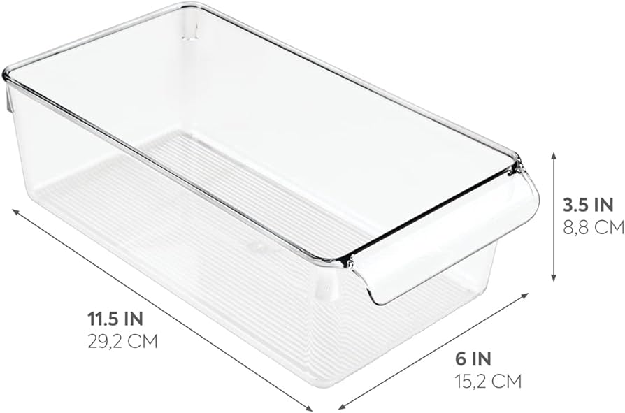 Storage Bin with Pull Handle