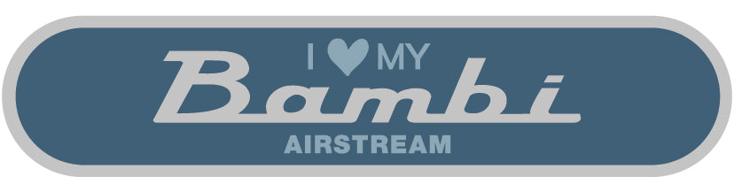 I Love My Airstream Bumper Stickers