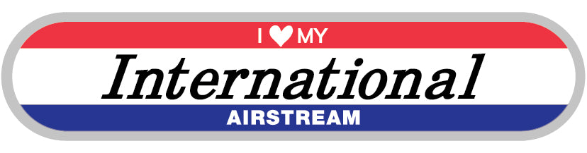 I Love My Airstream Bumper Stickers