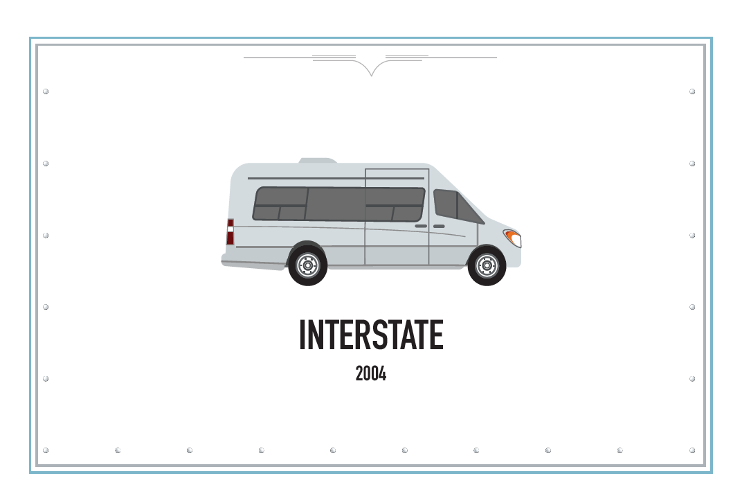 Interstate Airstream Vintage Greeting Cards 8