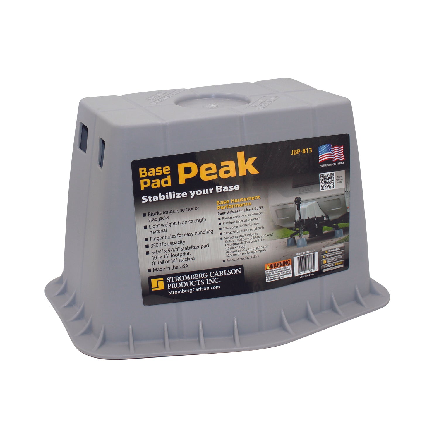 Grey Stromberg Base Pad Peak