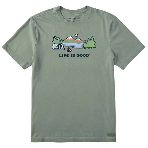Airstream Lakeside Camper T-Shirt by Life is Good®