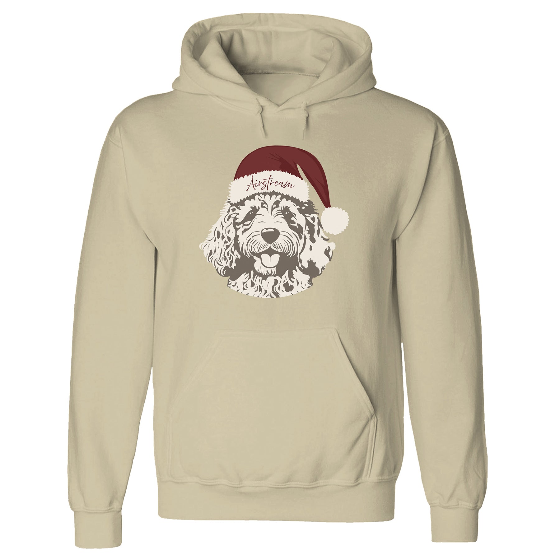 Airstream Christmas Dog Hoodie