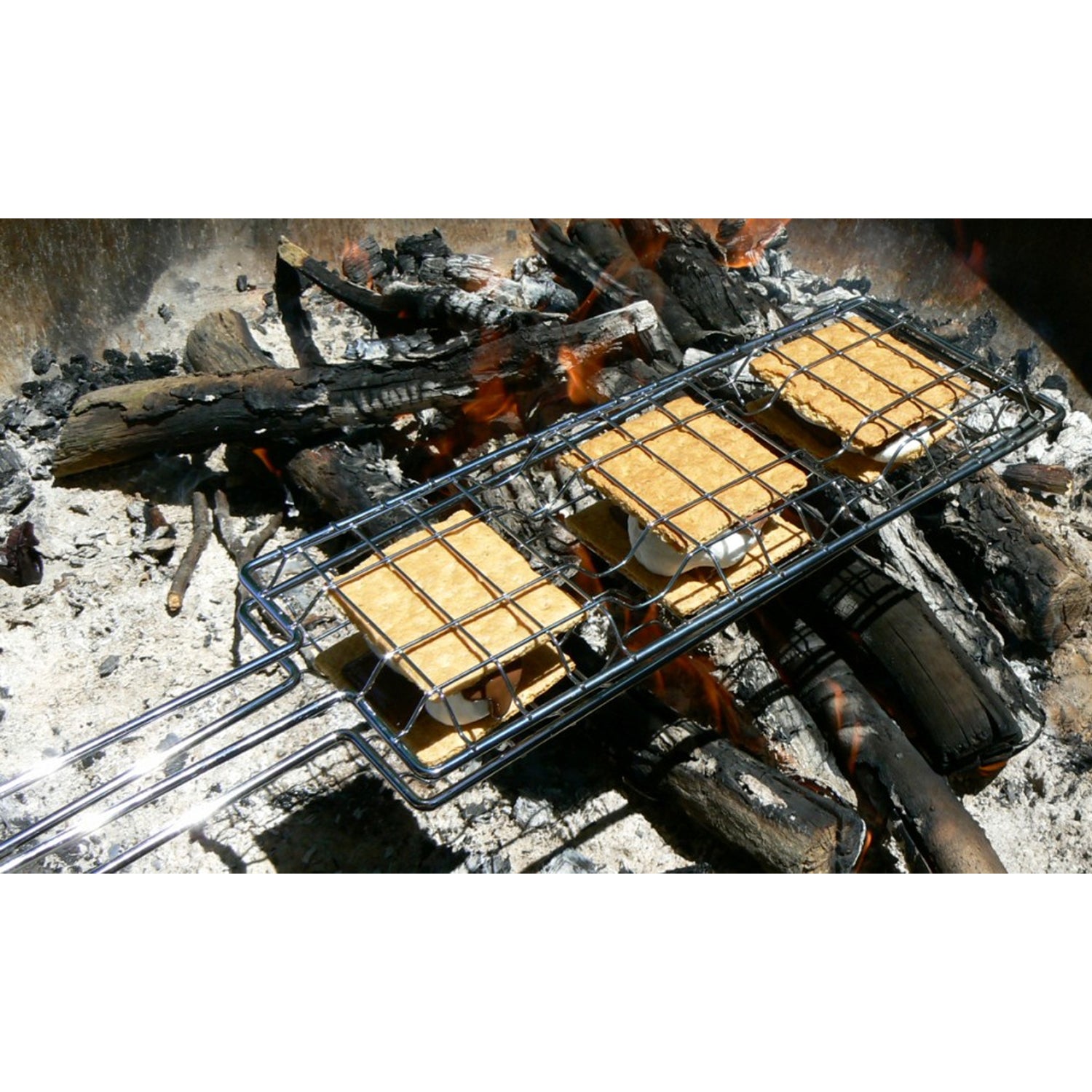 ROME s'mores grill in use