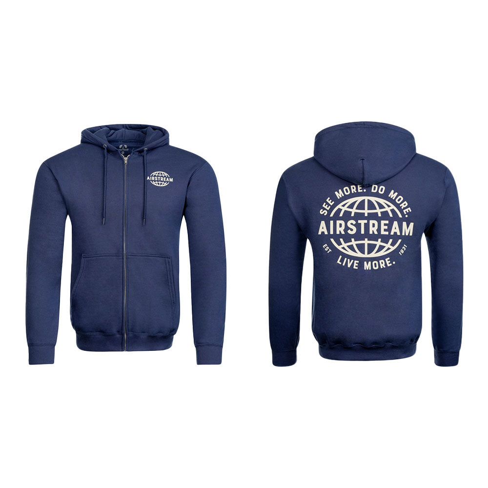 Airstream See More Do More Zip Up Hoodie
