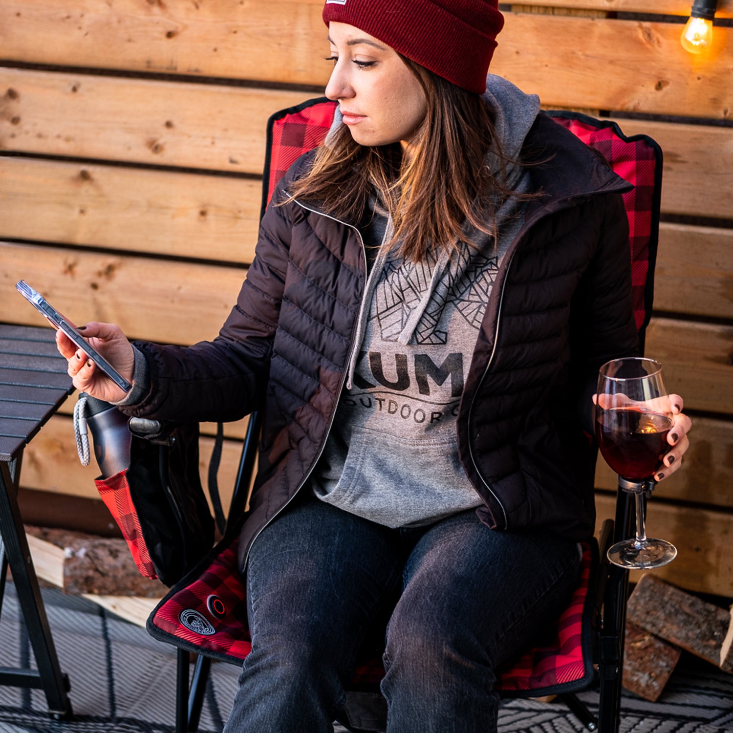 Switchback Bluetooth Heated Chair by KUMA