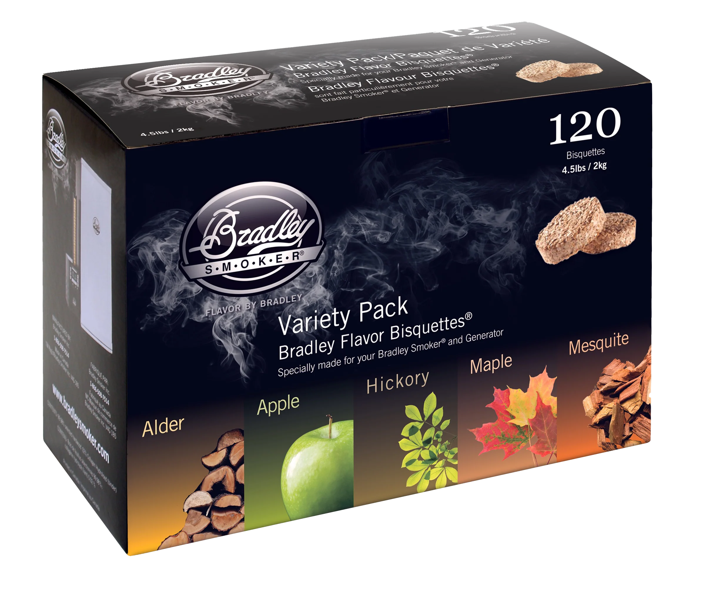 Flavor Bisquettes for Bradley Electric Grill and Smoker