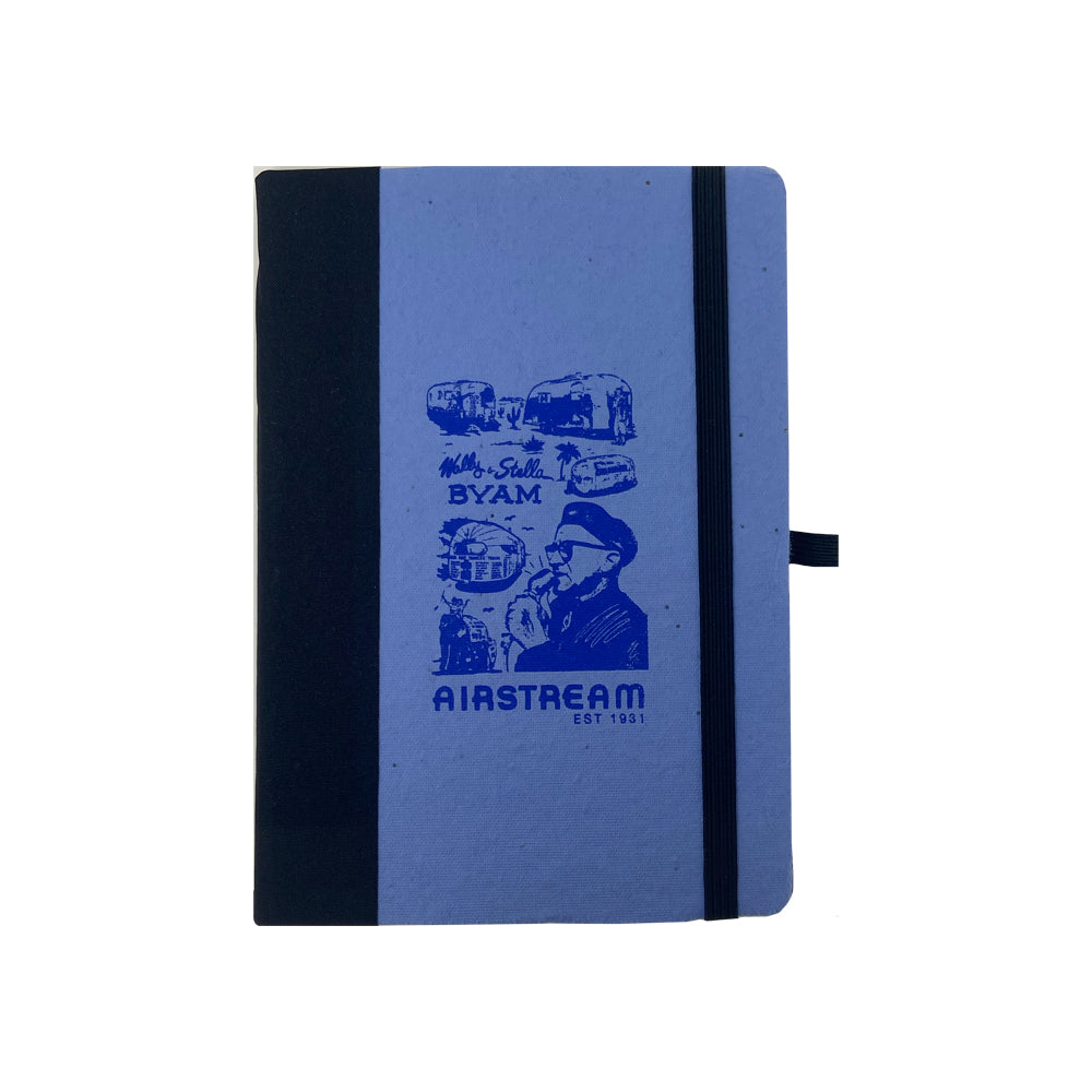 Airstream Wally Byam Mural Distressed Journal